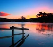 pic for lake sunrise 1440x1280